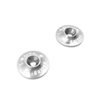 T-Work's 1/8 Aluminum Wing Washer (Silver)