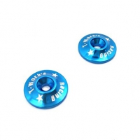 T-Work's 1/8 Aluminum Wing Washer (Blue)